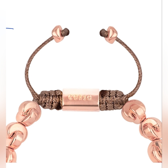 NEW WITH TAGS!! CORSO LUNA BRACELET IN ROSE GOLD!! EXCLUSIVE MEXICAN DESIGNER!!! - Picture 3 of 3